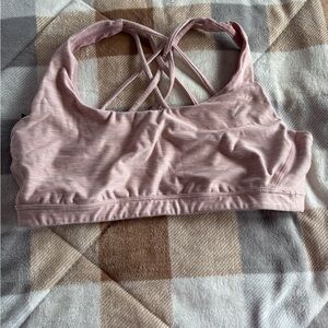 Victoria's Secret Blush Strappy Sports Bra